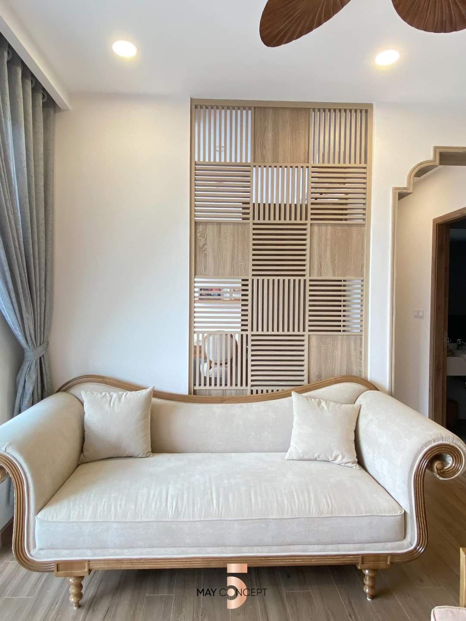 Garden apartment with 3 bedrooms , nice furnished 3
