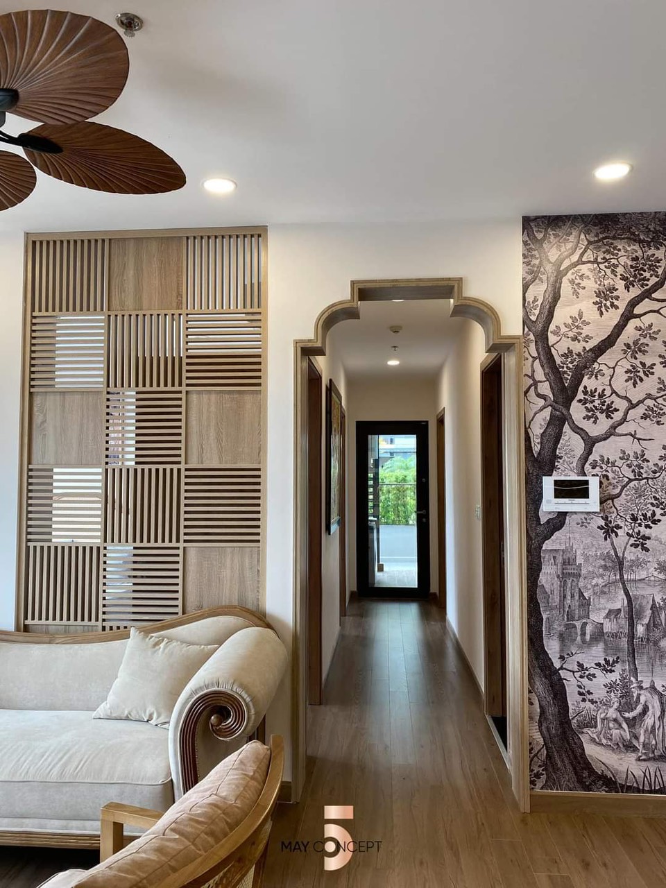 Garden apartment with 3 bedrooms , nice furnished 4