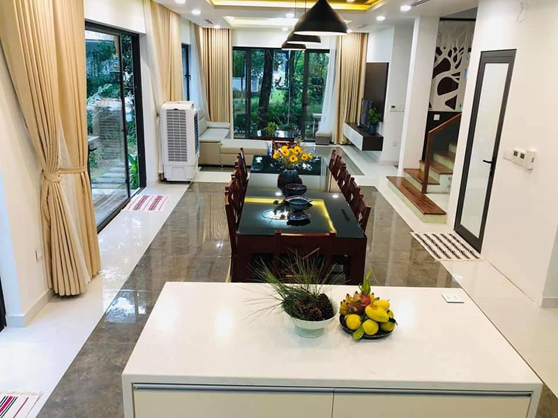 Garden villa with nice furniture in Park River 5