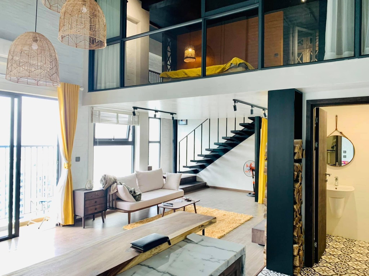 Beautiful duplex apartment in Lake 2 building with 2 bedrooms
