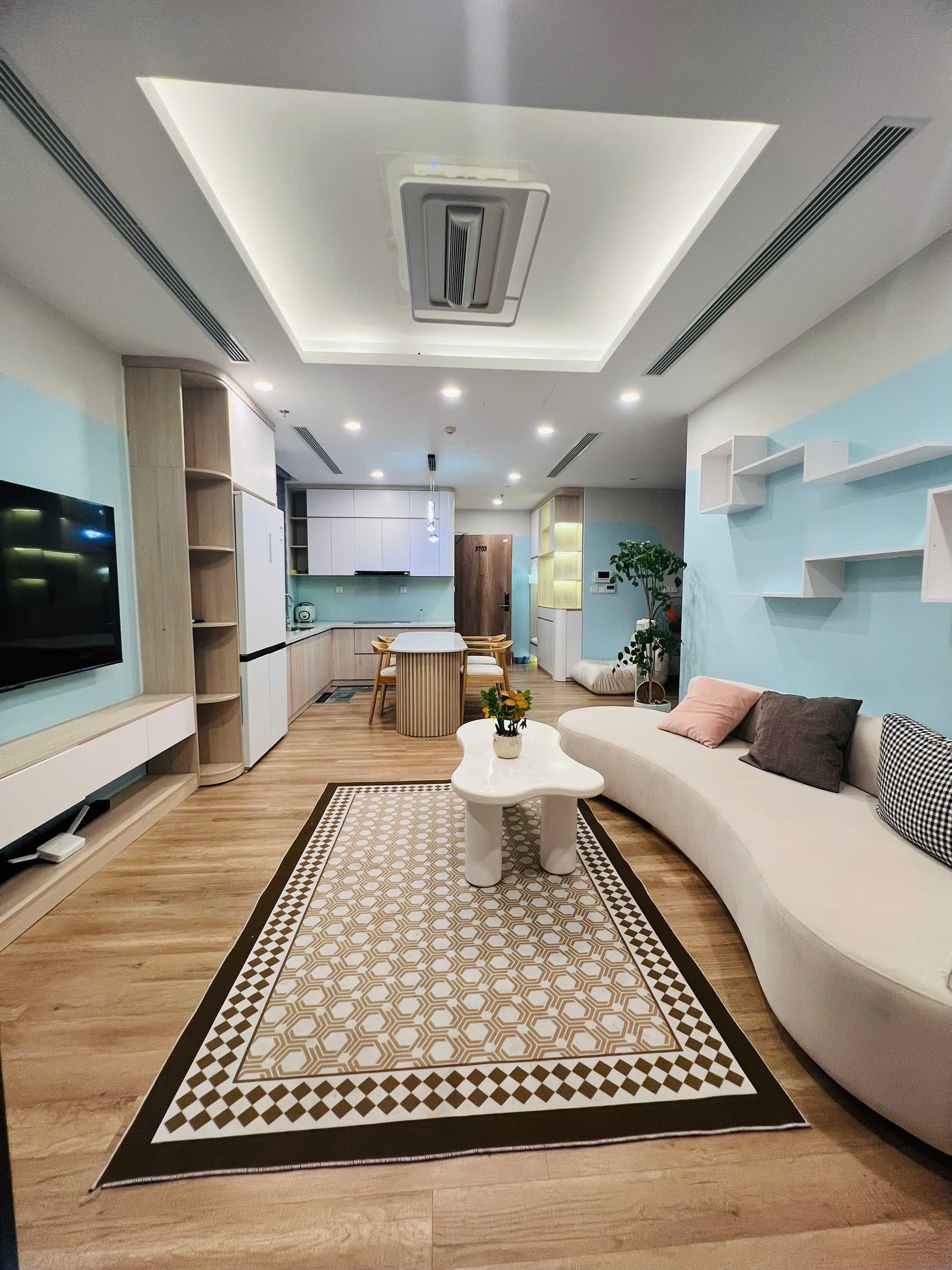 Brand new 3 bedrooms apartment in Onsen , nice furniture