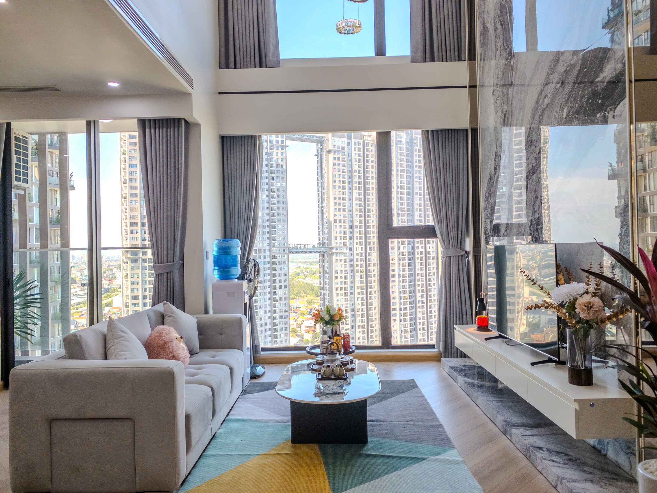 Duplex 3 bedrooms apartment in Solforest  modern furnished