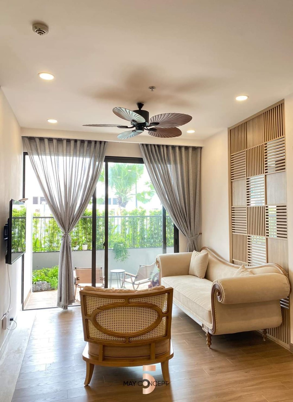 Garden apartment with 3 bedrooms , nice furnished