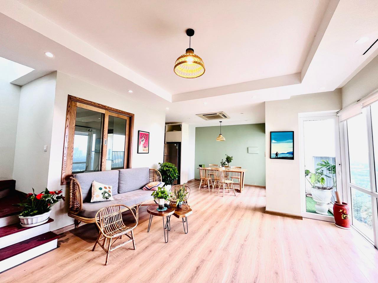 Penthouse in Rung Co with 3 bedrooms for rent